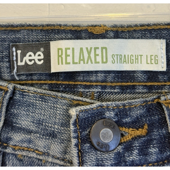 Lee Men's Relaxed Straight Leg Jean 30 x 32 Faded Light NWT - Picture 8 of 9